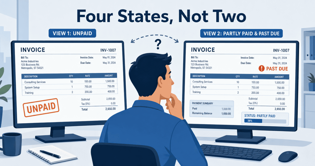 Payment Status in Salesforce: Paid, Unpaid, Overdue, Partially Paid